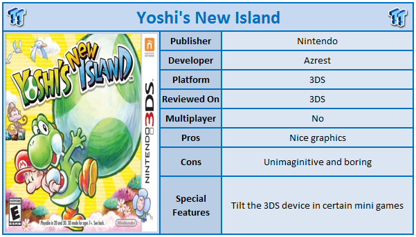 yoshi's new island nintendo 3ds