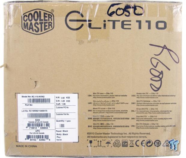 Cooler Master Elite 110 Mini-ITX Chassis Review 03