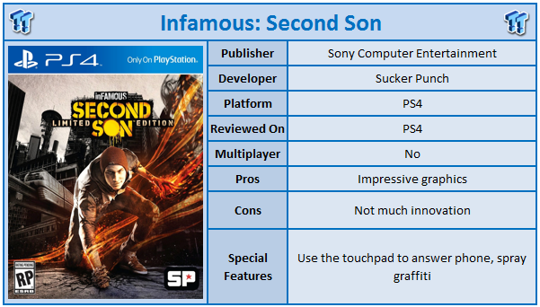 infamous 2 review