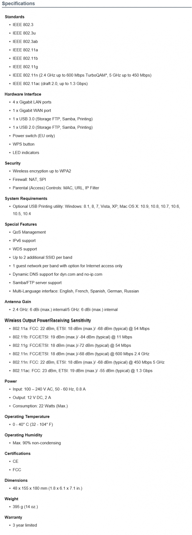 TRENDnet TEW-818DRU AC1900 802.11ac Wireless Router Review 02