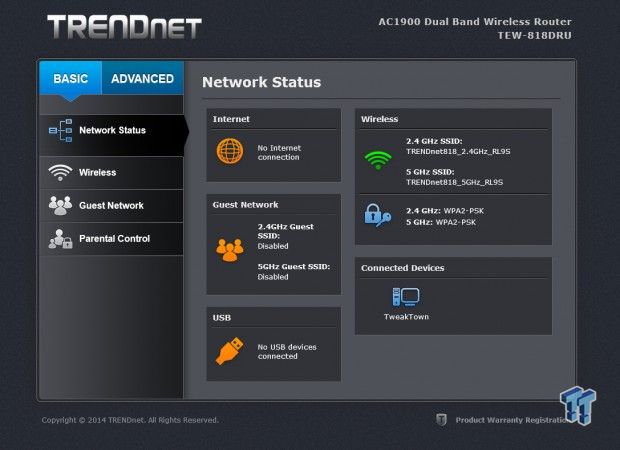 TRENDnet TEW-818DRU AC1900 802.11ac Wireless Router Review 23