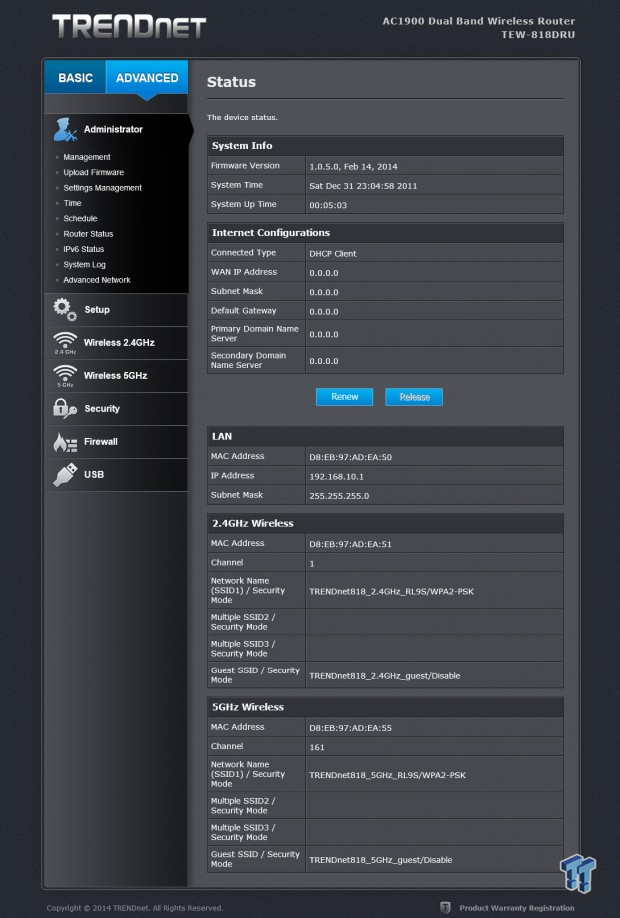 TRENDnet TEW-818DRU AC1900 802.11ac Wireless Router Review 26