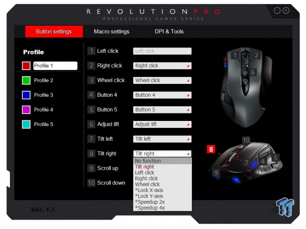 Sentey Revolution Pro Laser Gaming Mouse Review 33