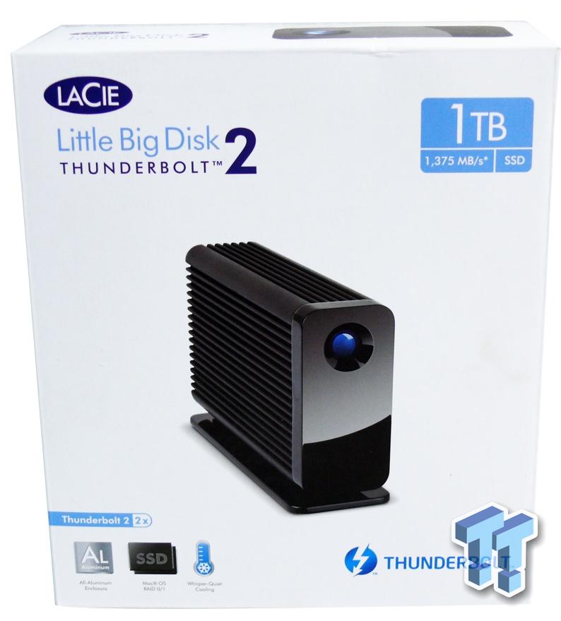 møde meteor Klassificer LaCie Little Big Disk Thunderbolt 2 External Storage Device Review