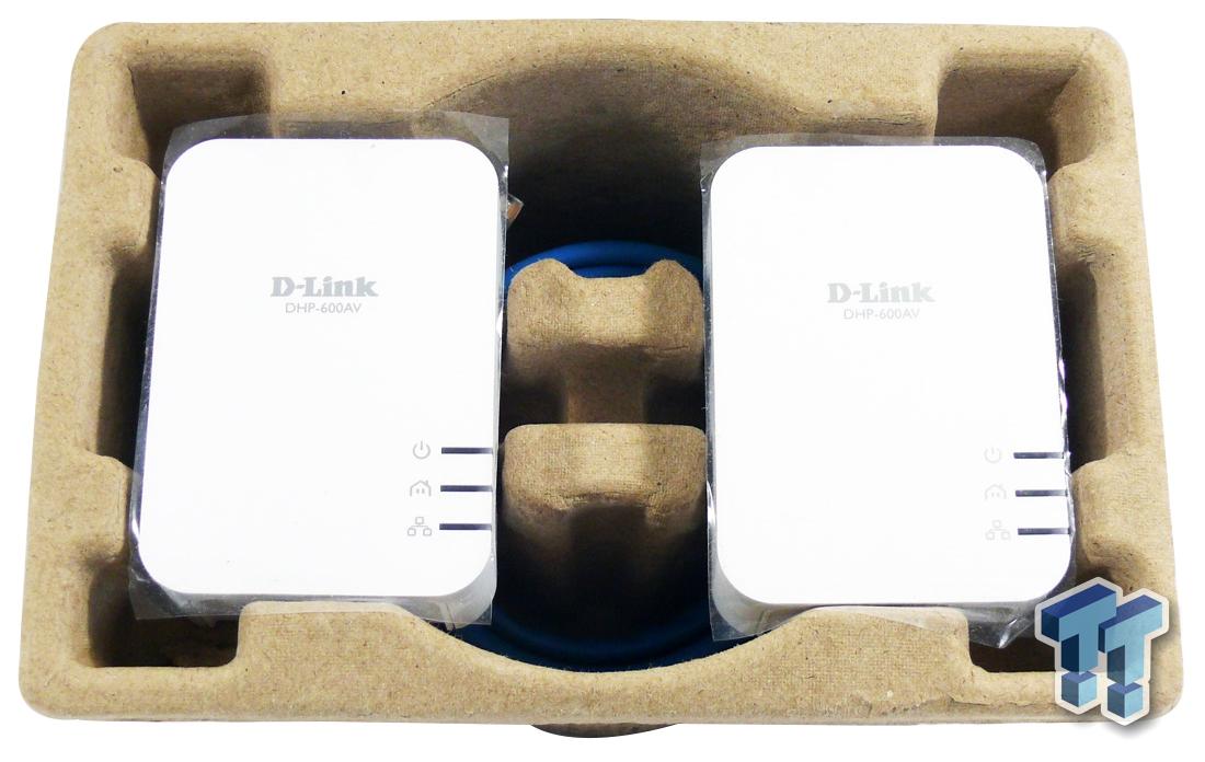 Kit Starter CPL Ethernet D-Link DHP-201 85 Mbps - New