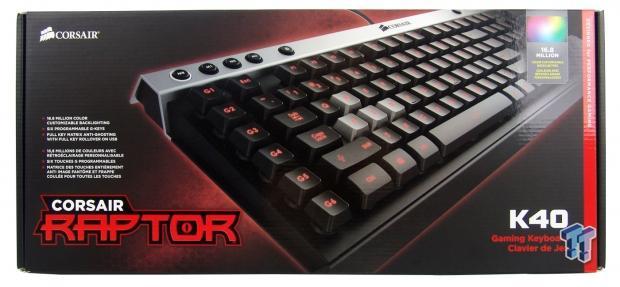 Corsair Raptor K40 Keyboard Review