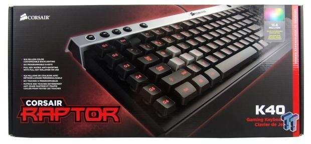 Corsair Raptor K40 Gaming Keyboard Review