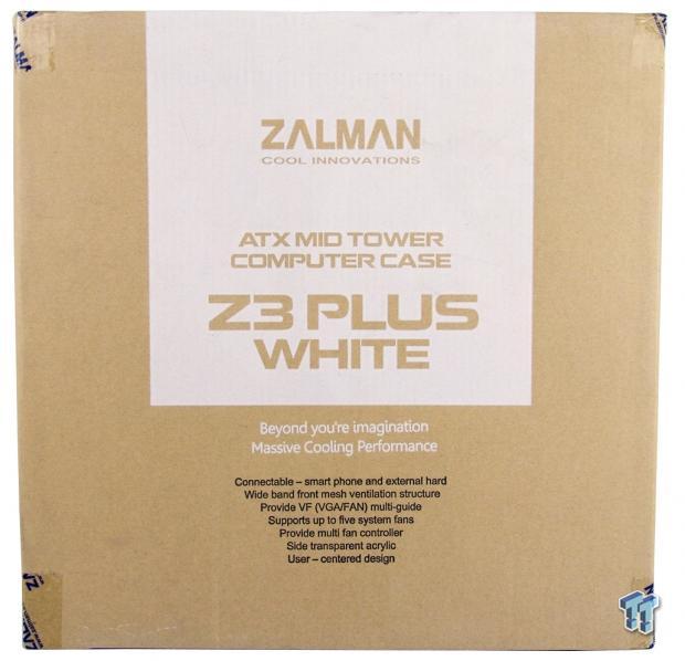 Zalman Z3 Plus White Mid-Tower Chassis Review 04