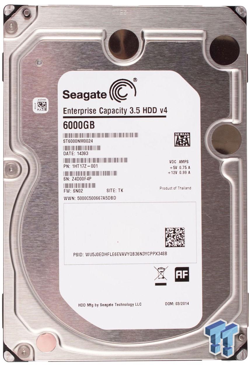 Seagate 6TB Enterprise Capacity 3.5 HDD v4 Review