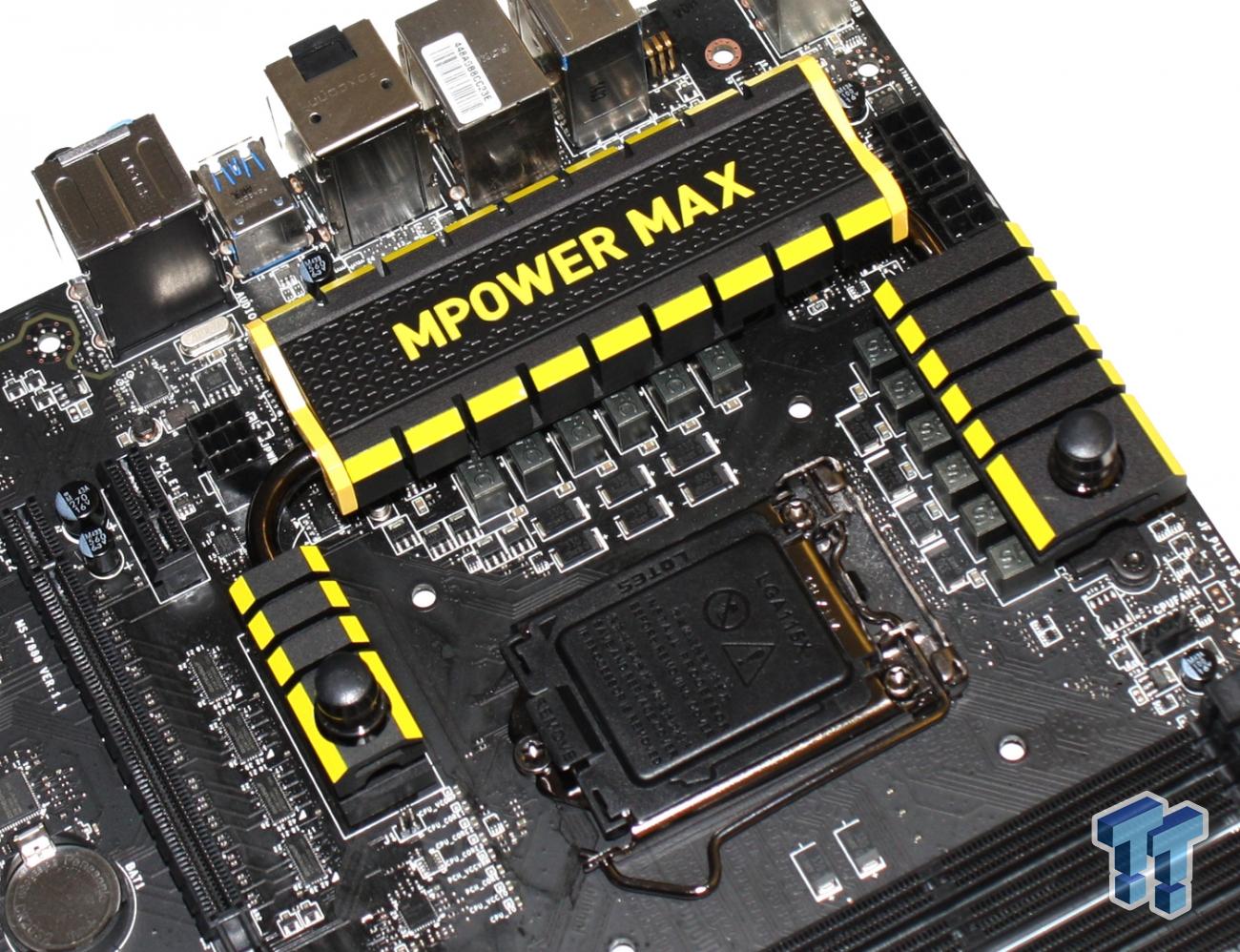 Dyrt svært forsøg MSI Z97 MPOWER MAX AC (Intel Z97) Motherboard Review