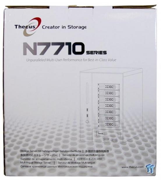 Thecus N7710-G 10GbE 7-bay NAS Review 05