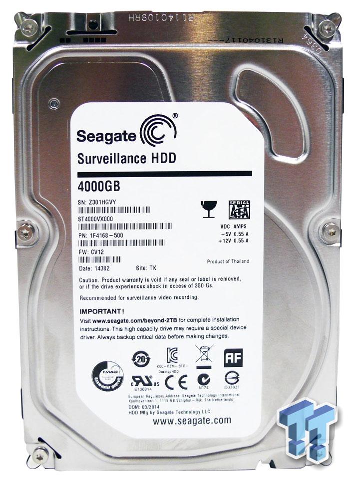 Seagate Surveillance ST4000VX000 4TB HDD Review