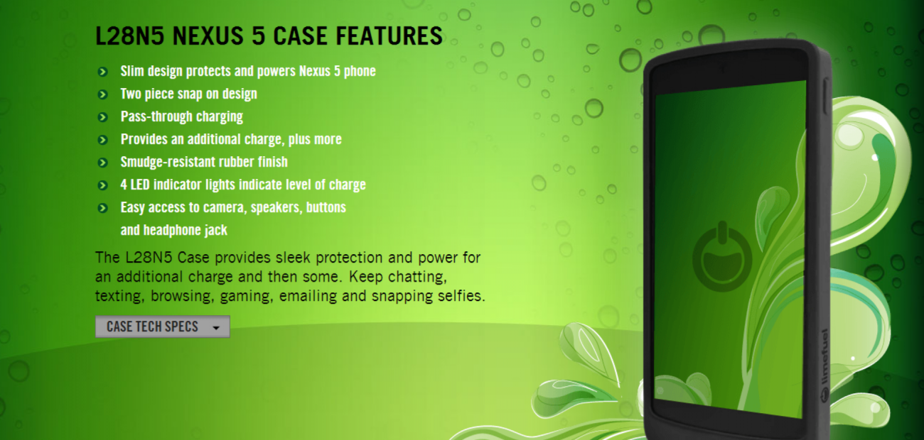 Limefuel Nexus 5 2860mah Battery Case Review Tweaktown