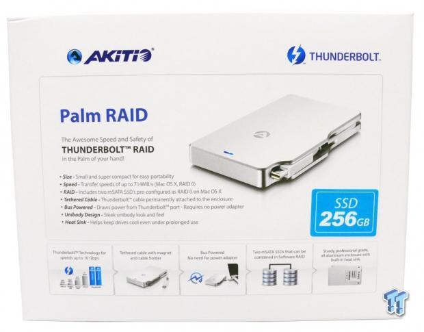 Akitio Palm RAID Thunderbolt 256GB Portable Storage Review 02 Akitio Palm RAID Thunderbolt 256GB Portable Storage Review 02