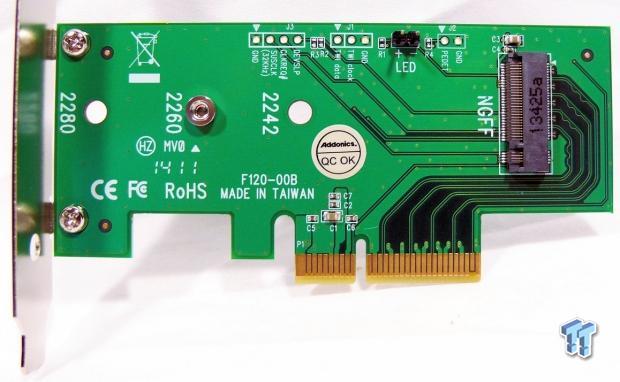 Addonics ADM2PX4 PCIe 3.0 to M.2 SSD Adapter Review 04 Addonics ADM2PX4 PCIe 3.0 to M.2 SSD Adapter Review 04