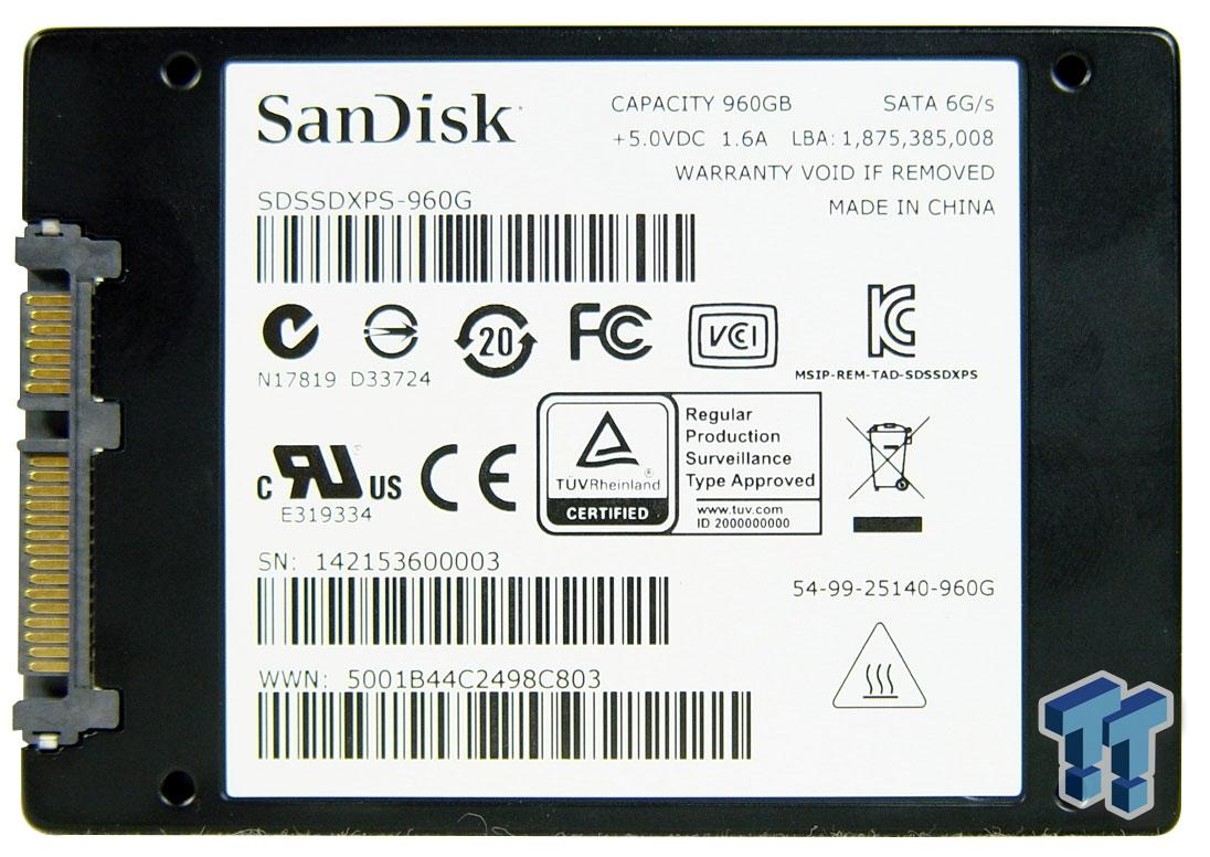 X36310DC SanDisk 960GB 6G 2.5-in X300DC SATA SSD  SD7SB7S-960G FW 