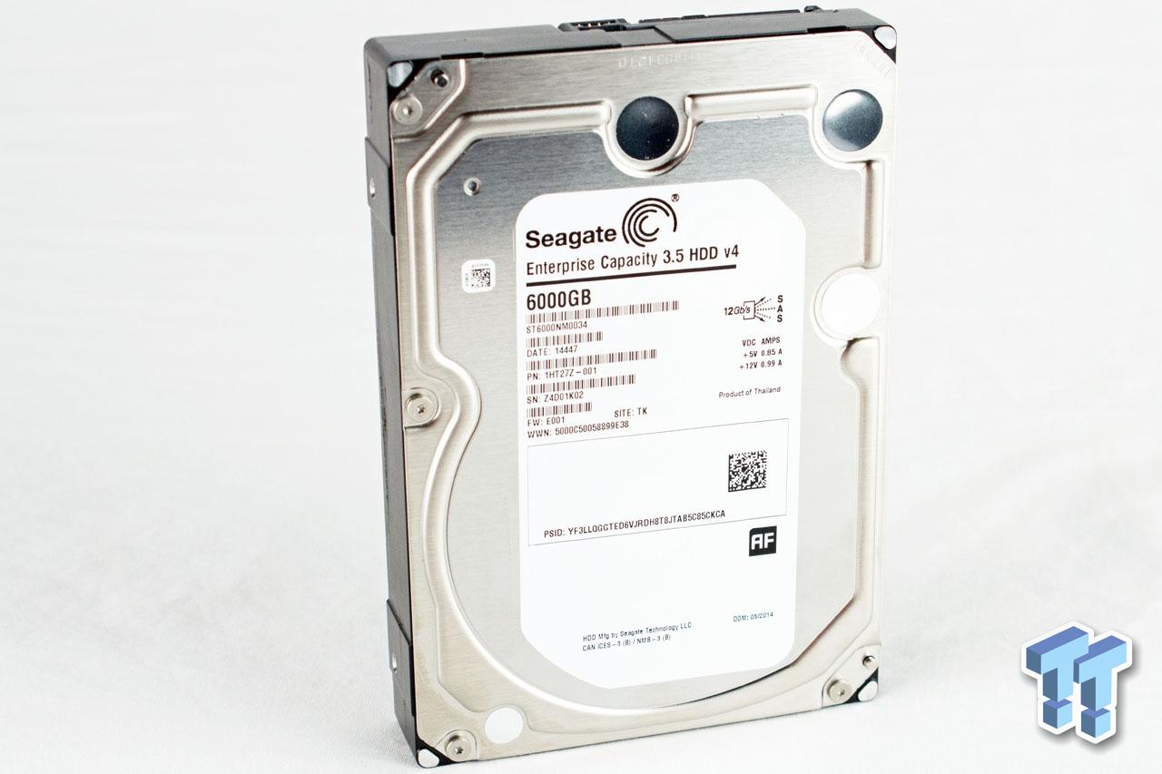 12Gb/s SAS Seagate 6TB Enterprise Capacity 3.5 HDD v4 Review