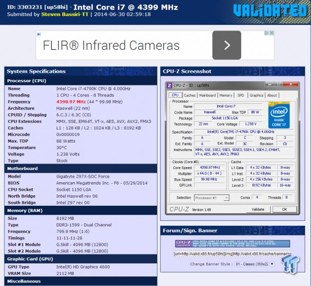 Intel 4790k Devil S Canyon S Spec Sr219 Cpu Overclocking Report Tweaktown