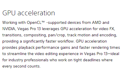 sony vegas pro 13.0 slow frame rate while editing