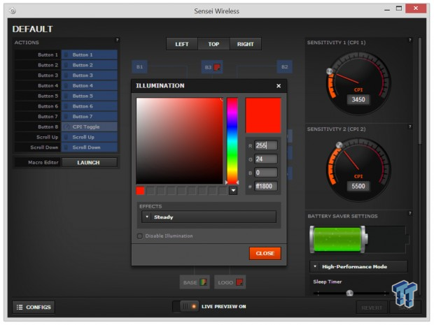 SteelSeries Sensei Wireless Laser Gaming Mouse Review 35