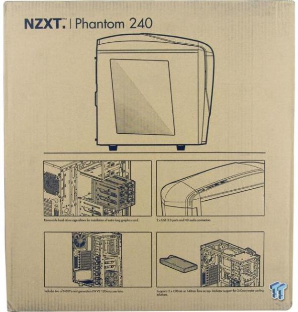 NZXT Phantom 240 Mid-Tower Chassis Review 04