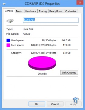 Corsair Flash Voyager GTX 128GB USB 3.0 Flash Drive Review 10