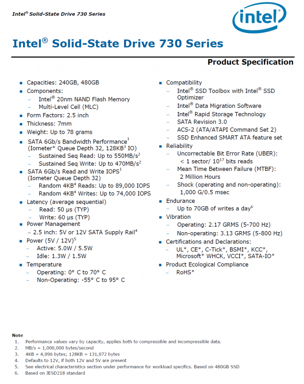 Intel DC P3700 800GB NVMe vs. Intel 730 Series SATA SSD RAID Report 04