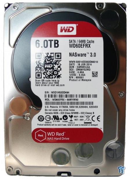 Western Digital 6TB NAS HDD