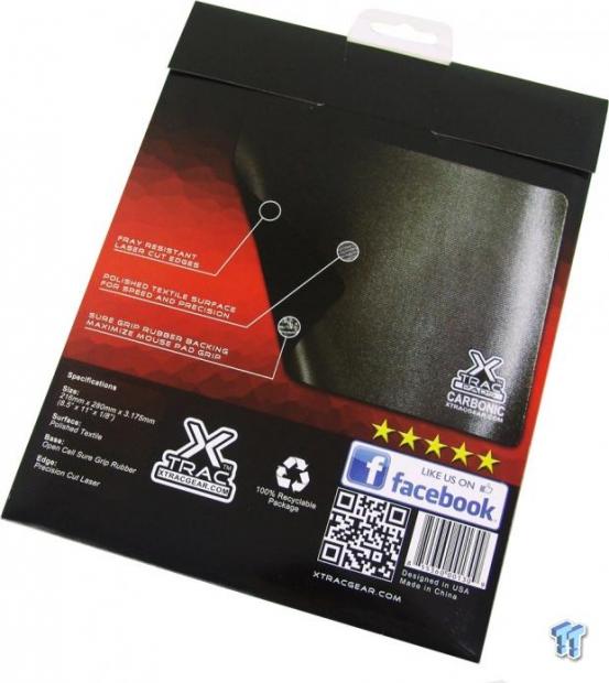 XTracGear Carbonic, Ripper and Ripper XXL Mouse Pads Review 03