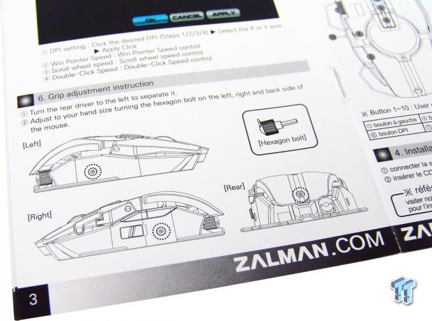 Zalman Knossos ZM-GM4 Professional Laser Gaming Mouse Review 18