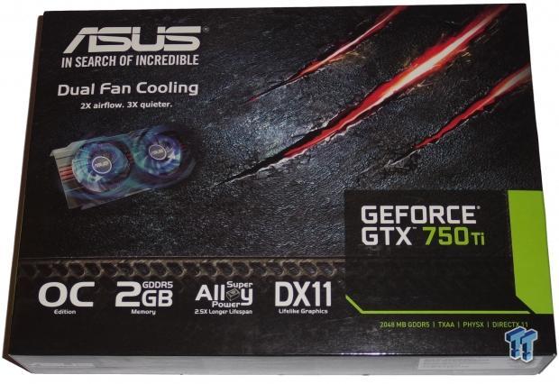 Asus Geforce Gtx 750 Ti 2gb Oc Edition Video Card Review Tweaktown