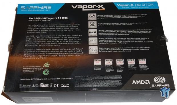 Sapphire Radeon R9 270X 2GB Vapor-X OC Overclocked Video Card Review 04