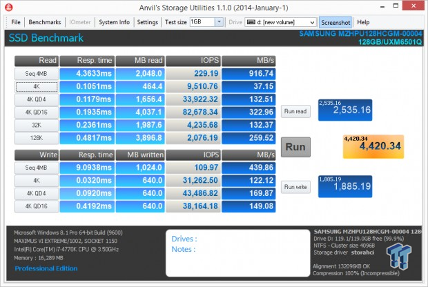 Samsung XP941 128GB PCIe SSD Review 56
