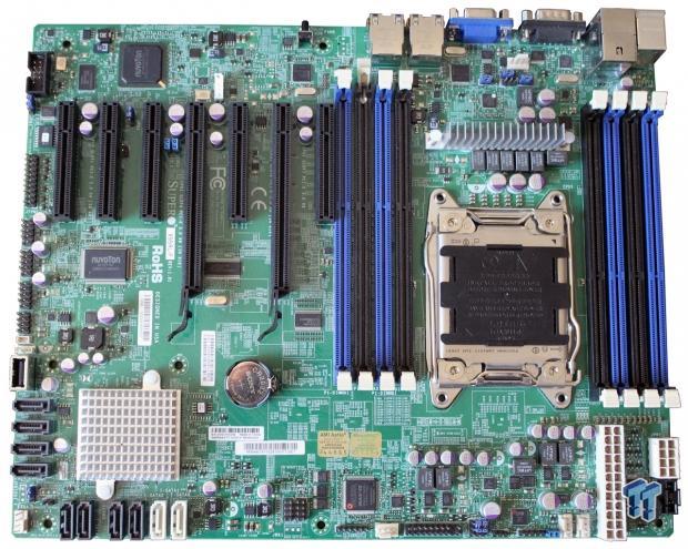 Supermicro X9SRL-F-O (Intel C602) Server Motherboard Review