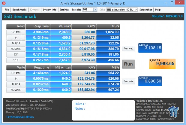 Crucial MX100 512GB Two-Drive SSD RAID Report 16