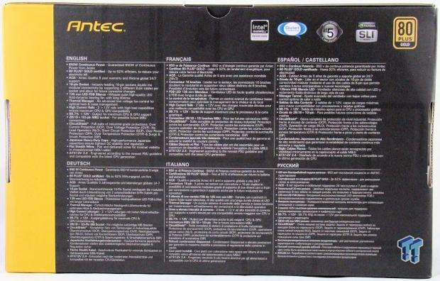 Antec EDGE 650W 80 PLUS Gold Power Supply Review 05