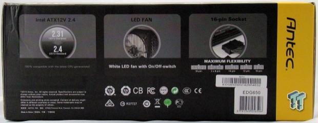 Antec EDGE 650W 80 PLUS Gold Power Supply Review 07