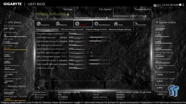 GIGABYTE Z97X Gaming G1 Black Edition - Circuit and Overclocking Guide 36 GIGABYTE Z97X Gaming G1 Black Edition - Circuit and Overclocking Guide 36