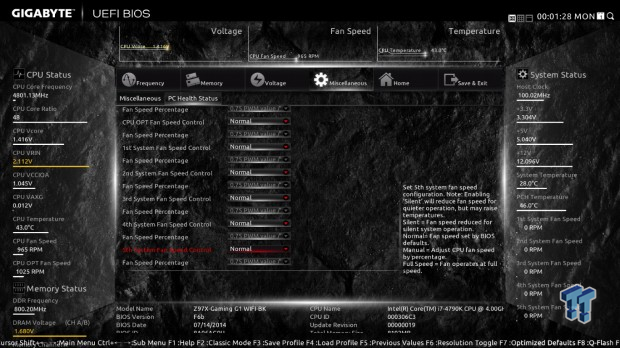 GIGABYTE Z97X Gaming G1 Black Edition - Circuit and Overclocking Guide 40 GIGABYTE Z97X Gaming G1 Black Edition - Circuit and Overclocking Guide 40