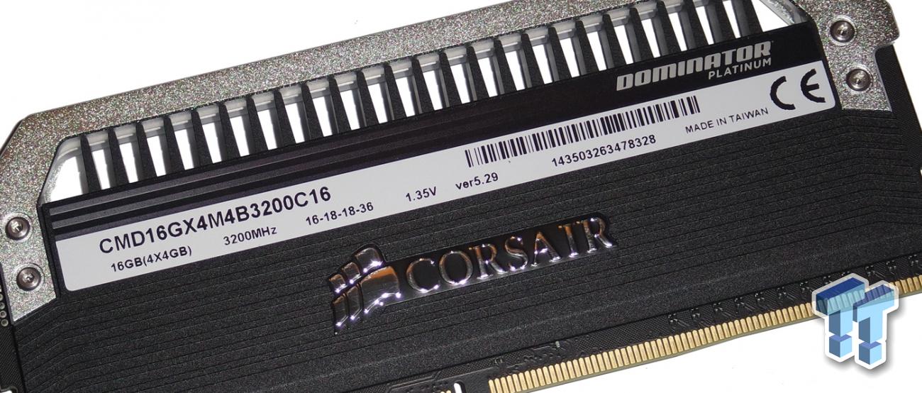 Corsair Dominator Platinum DDR4-3200 16GB Quad-Channel Memory Review