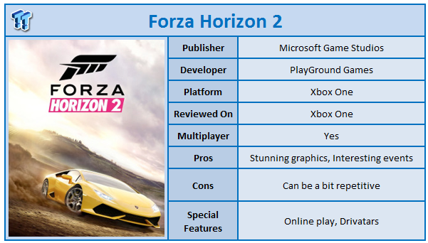 forza horizon 2 xbox one s