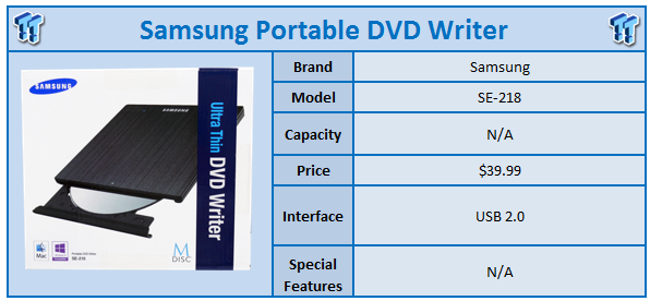 samsung portable dvd writer
