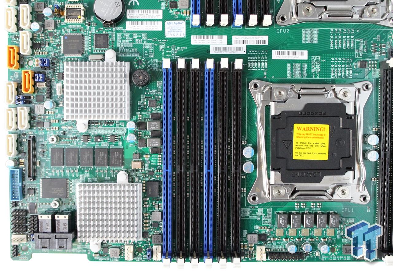 Supermicro X10DRC-T4+ (Intel C612) Server Motherboard Review