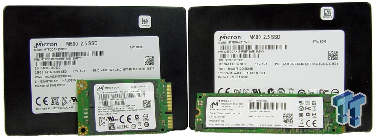 Micron M600 SSD Product Family Overview - SATA, mSATA and M.2 