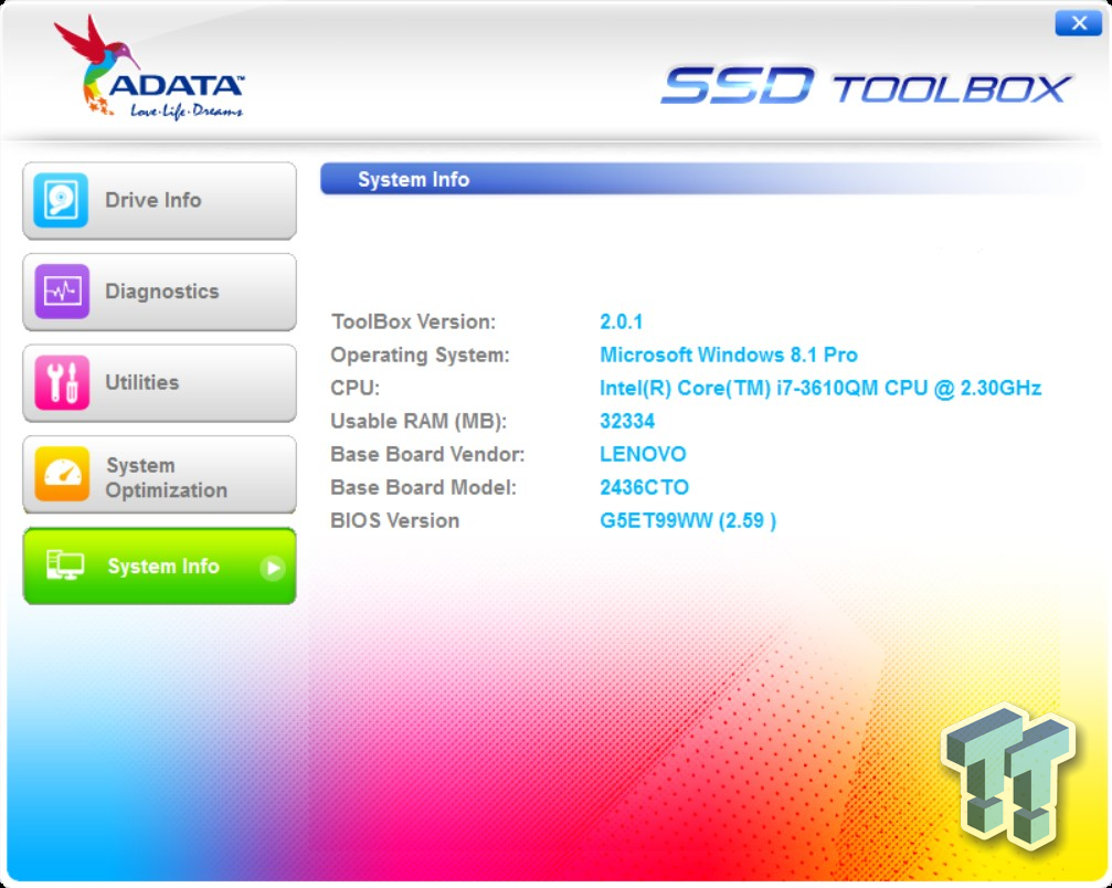 Adata ssd toolbox. A data SSD Toolbox. SSD Toolbox with Firmware update.