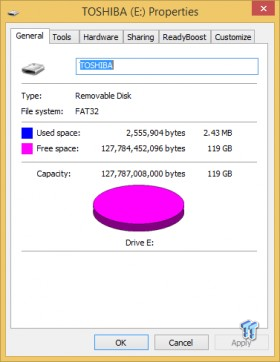 Toshiba TransMemory Pro EXII 128GB USB 3.0 Flash Drive Review 10