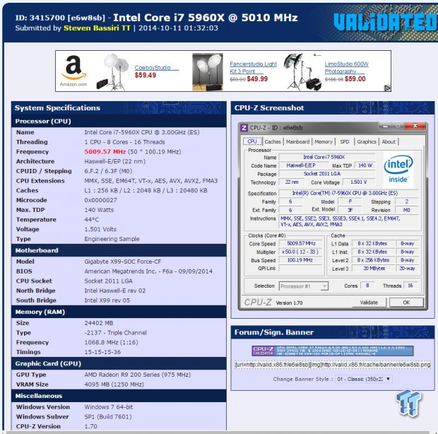 GIGABYTE GA-X99-SOC Force Motherboard Overview and Overclocking Guide 39 GIGABYTE GA-X99-SOC Force Motherboard Overview and Overclocking Guide 39