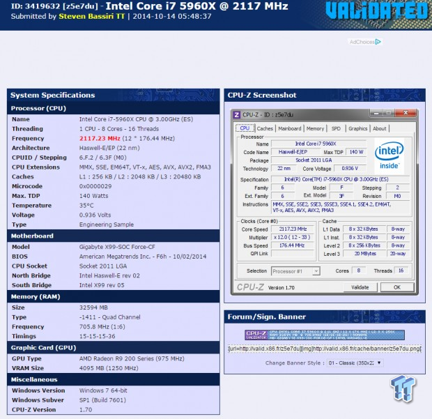 GIGABYTE GA-X99-SOC Force Motherboard Overview and Overclocking Guide 40 GIGABYTE GA-X99-SOC Force Motherboard Overview and Overclocking Guide 40