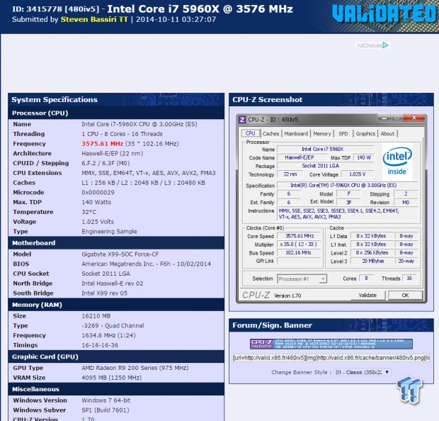 GIGABYTE GA-X99-SOC Force Motherboard Overview and Overclocking Guide 41 GIGABYTE GA-X99-SOC Force Motherboard Overview and Overclocking Guide 41