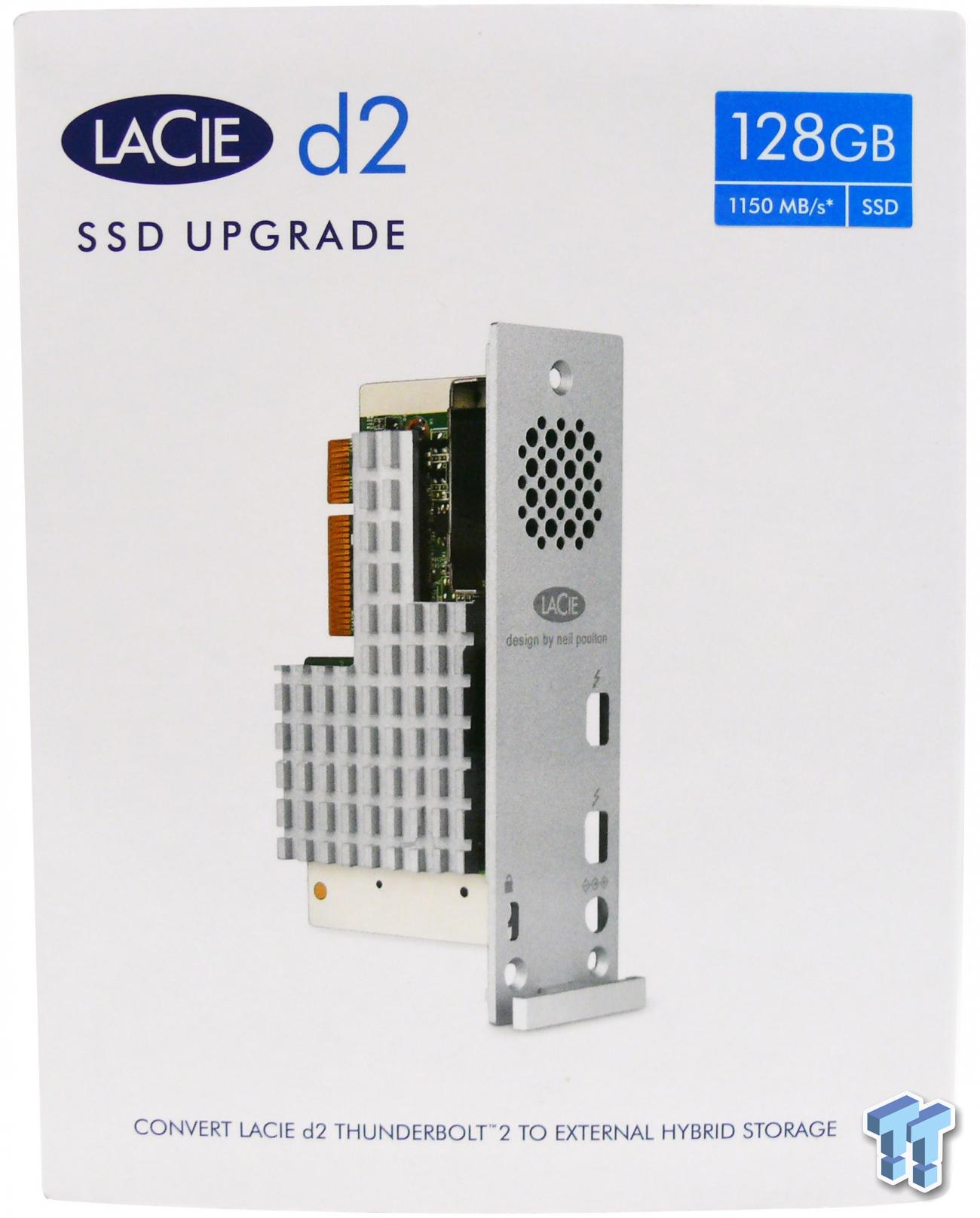 Sjældent uddøde Fascinate LaCie D2 Thunderbolt 2 128GB SSD Storage Upgrade Kit Review